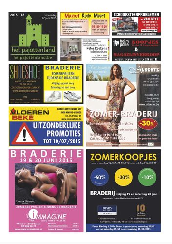 Kaft van Het Pajottenland 20150617